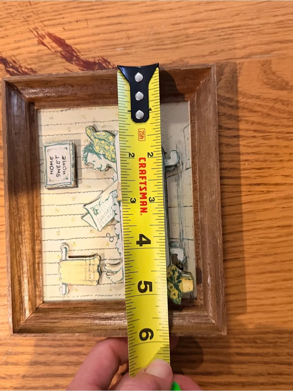 Vintage-1970s Sammy Bowen Shadow Box